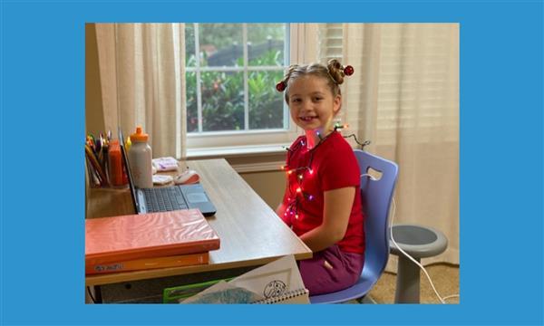 WCS Online students celebrate Spirit Week